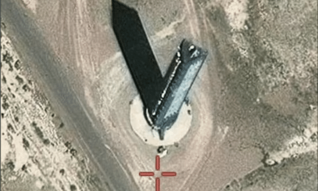 Mysterious triangular tower at Area 51 discovered on Google Maps